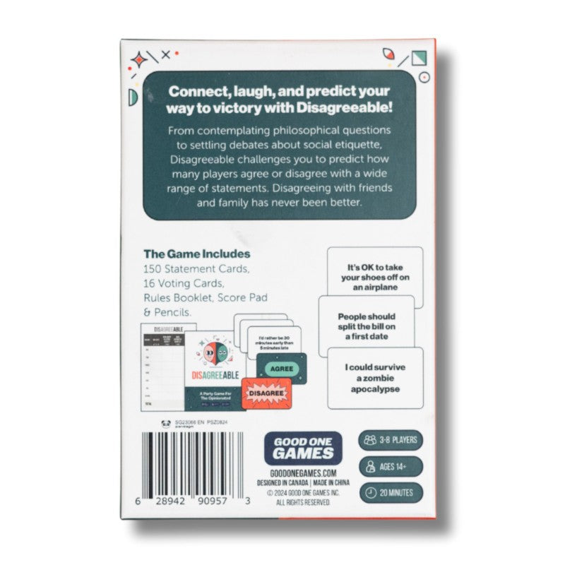 Disagreeable Card Game