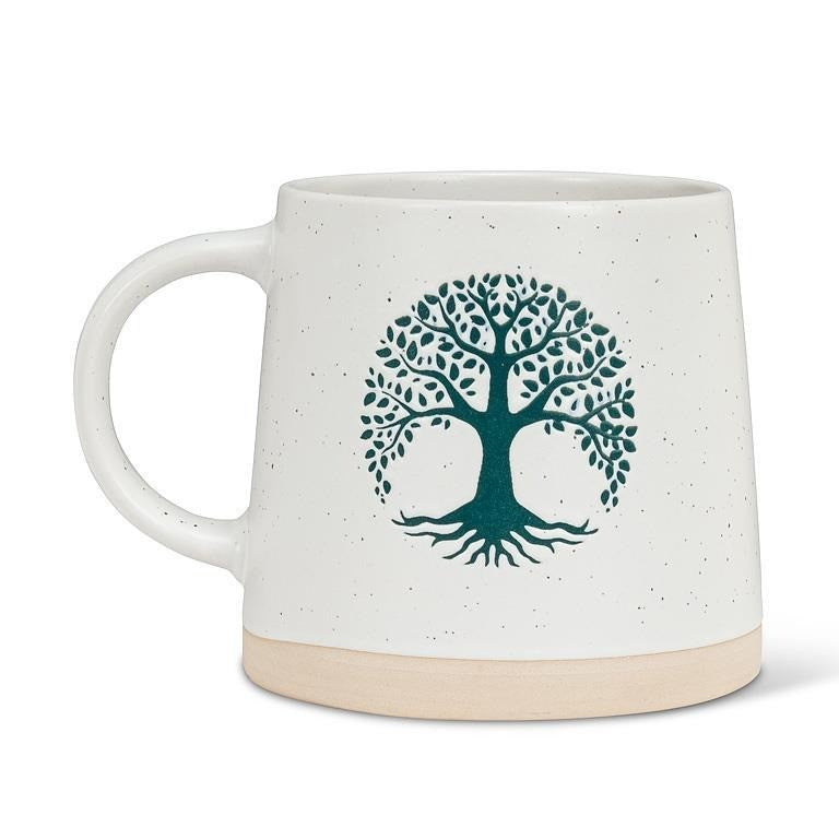 Wide Base Mug with Tree of Life