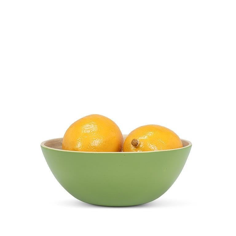 Small Bamboo Bowl, 6.5"D