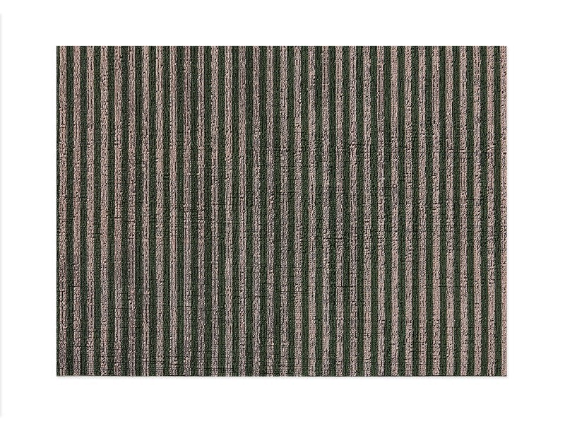 Chilewich Breton Stripe Shag Mat, Malibu