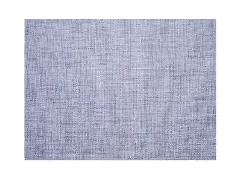 Chilewich Mini Basketweave Woven Floor Mat, Periwinkle