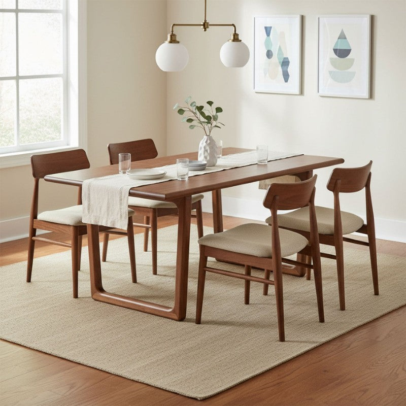 Bungalow Elixir Dining Table - Honey Brown