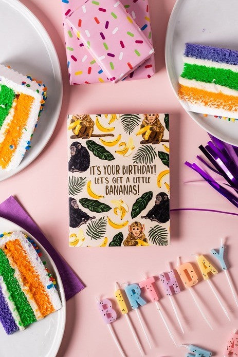 Banana Birthday Card