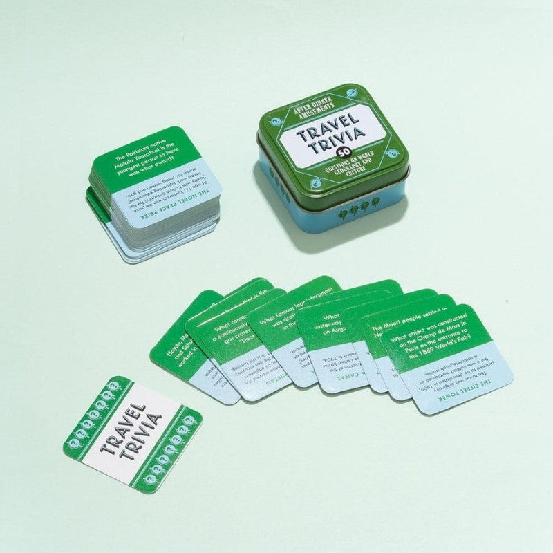 After Dinner Amusements: Travel Trivia