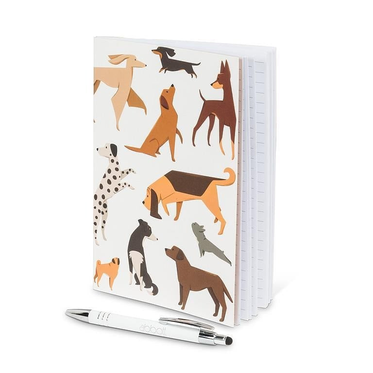 Multi Dogs Lined Notebook