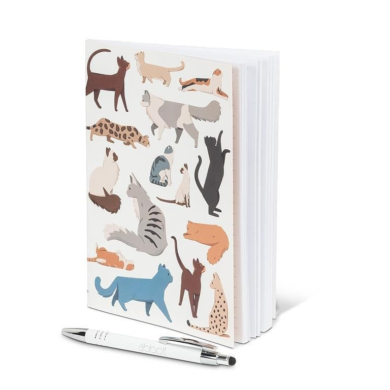 Multi Cats Lined Notebook