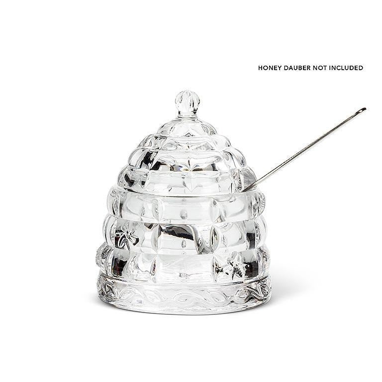 Beehive Honey Pot w/Lid