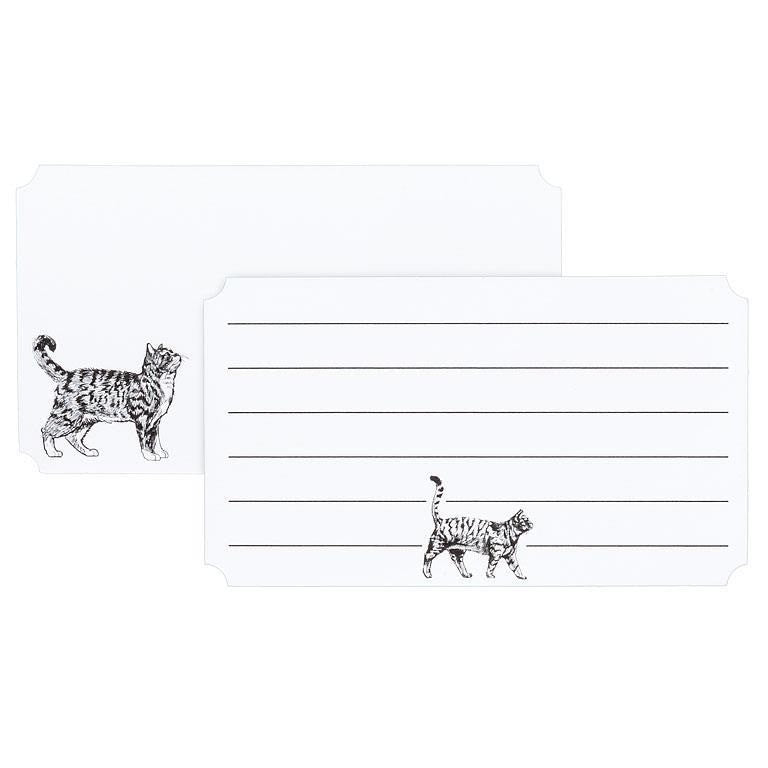 Cat Mini Note Cards. 50 Pieces