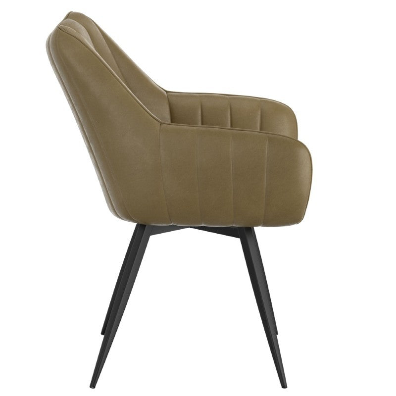 Talon Swivel Accent Chair - Moss