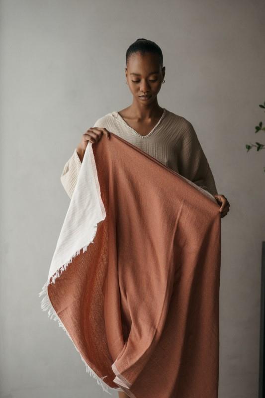 Pokoloko Almonte Bamboo Blend Towel - Sunset