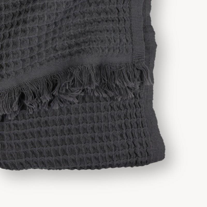 Pokoloko French Waffle Towel - Anthracite