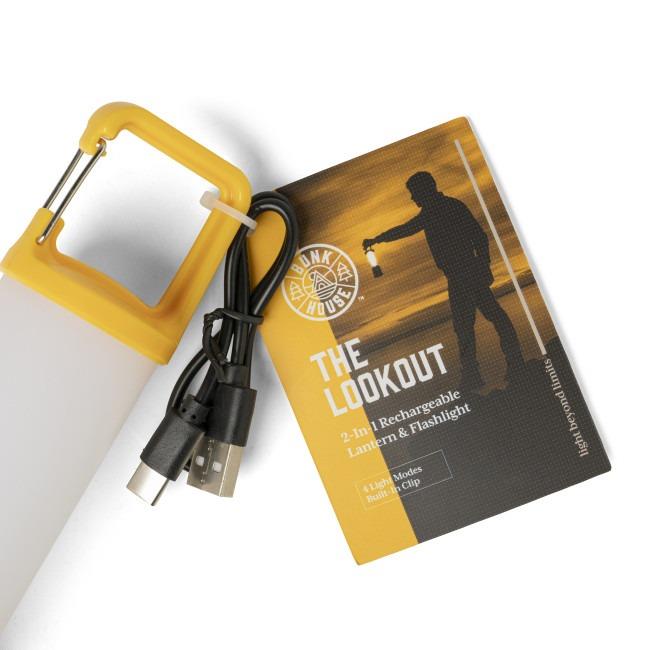 Bunk House™ The Lookout™ 2-In-1 Rechargeable Lantern &amp; Flashlight