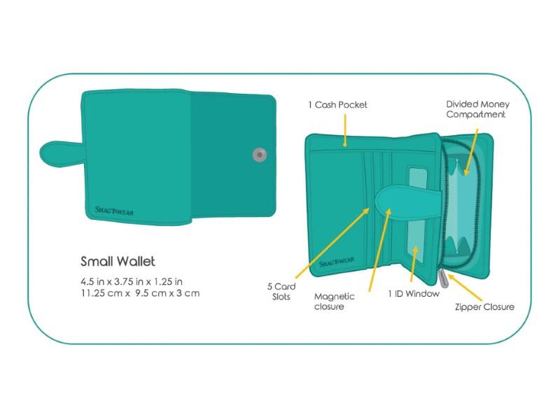 Dragonflies Small Cream Wallet