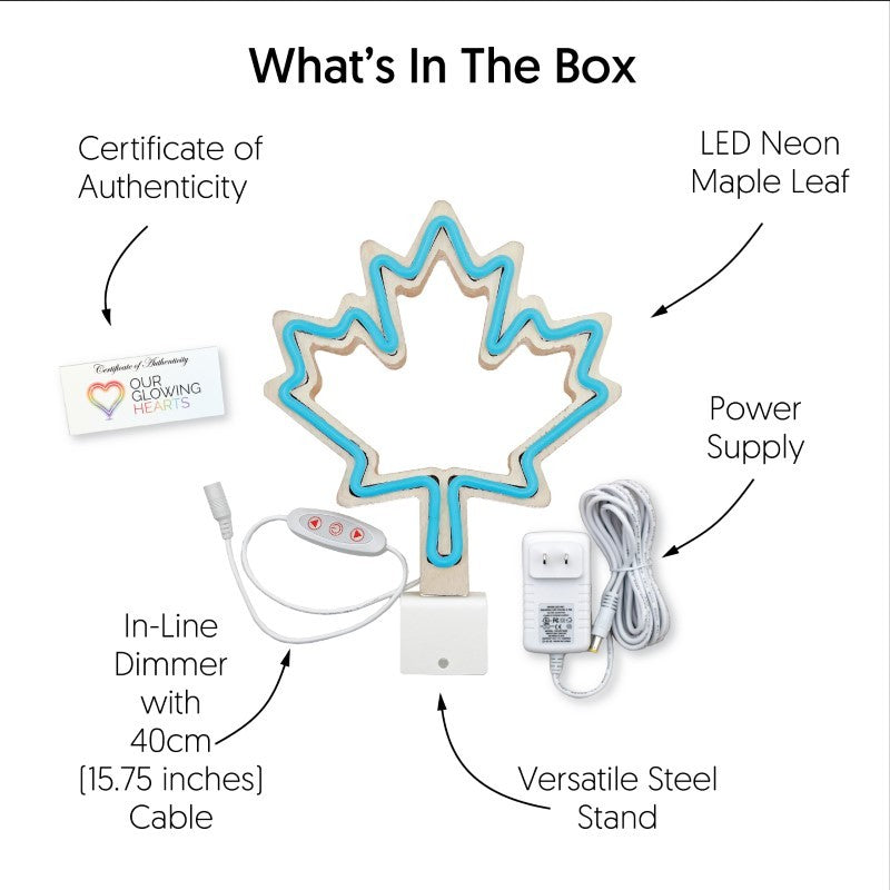 Red Maple Leaf | Our Glowing Hearts