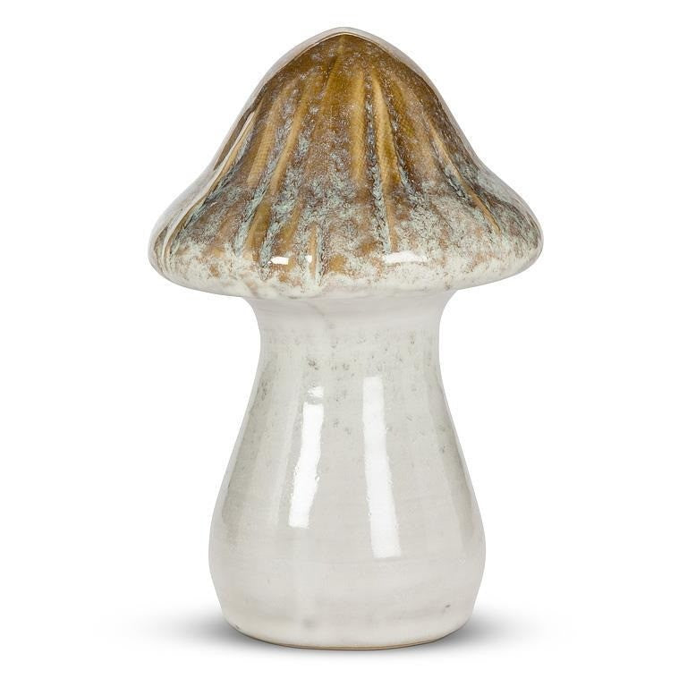 Porcelain Mushroom Figurine