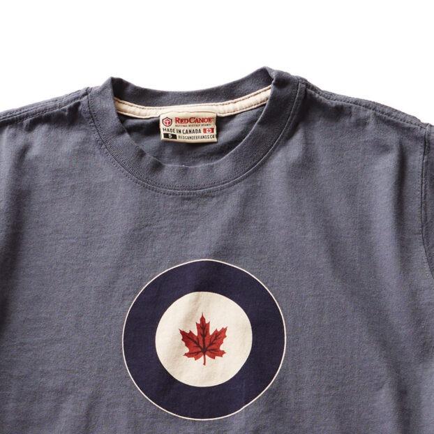 RCAF T-shirt, Washed Blue