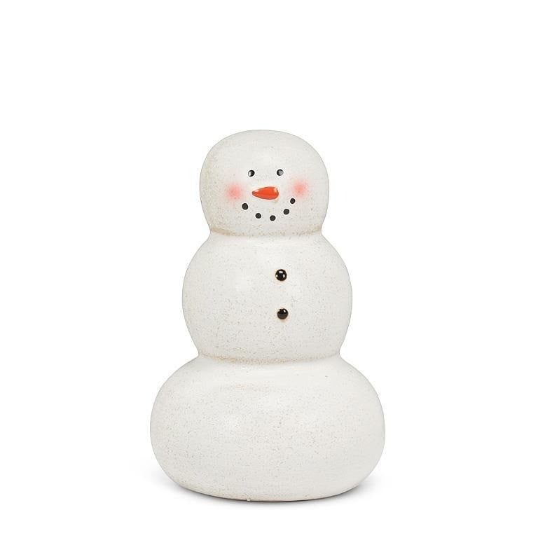 Happy Snowman Figurine