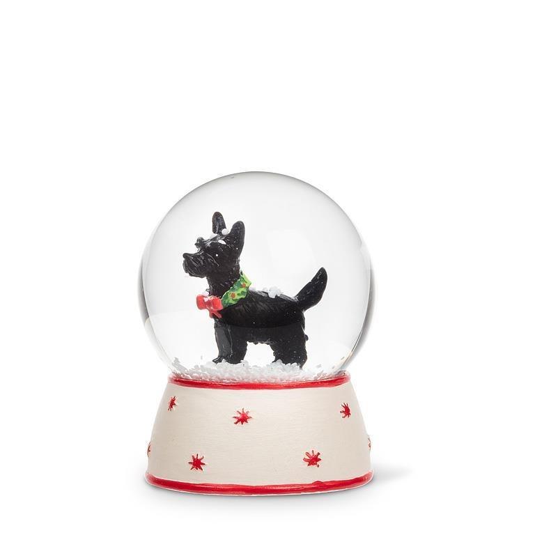 Small Scottie Dog Snow Globe, 2.25&quot;H