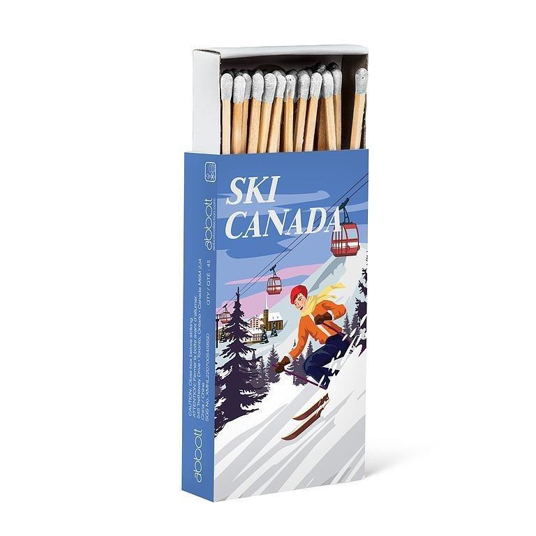 Ski Canada Poster Matches, 45 Sticks