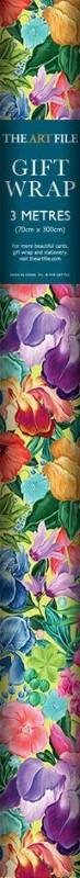 Flowers Wrapping Paper, 3 Meters