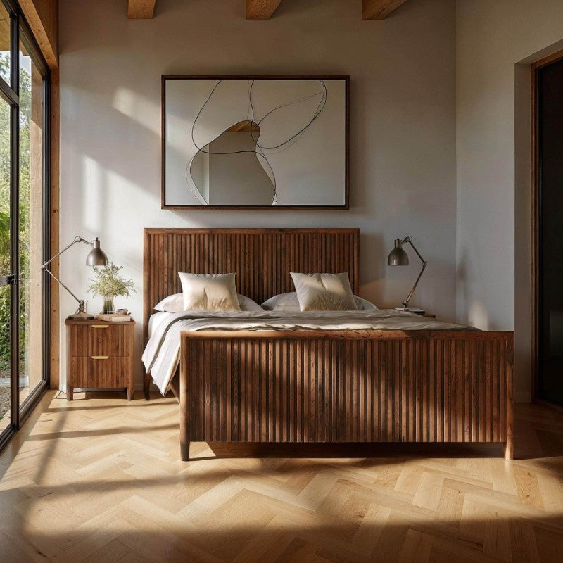 Britanica 2 Drawer Nightstand