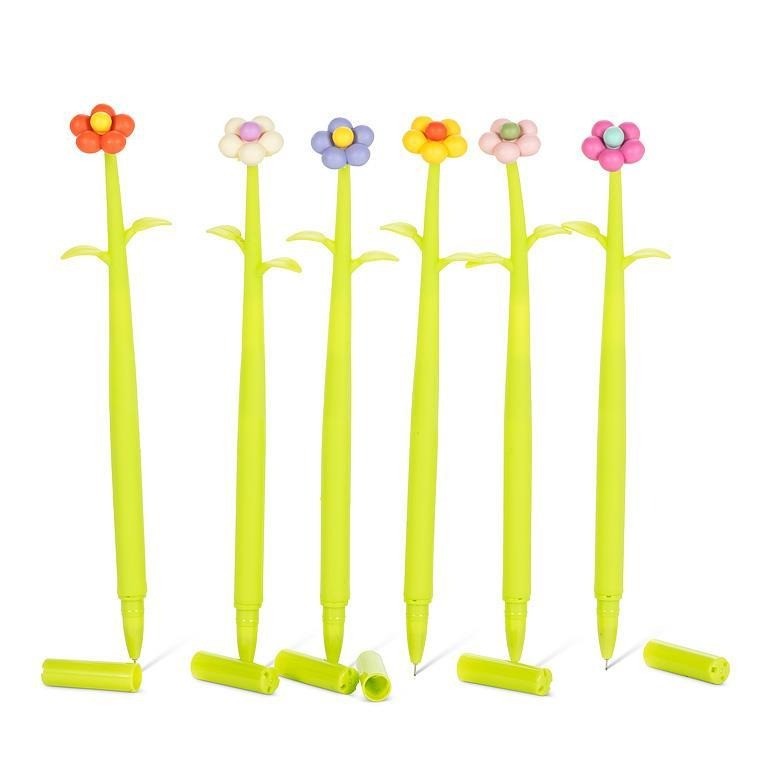 Wobbly Pen with Simple Flower
