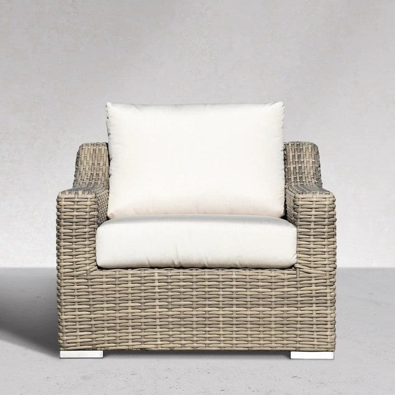 Santorini Outdoor Deep Seating Chair, Set of 2