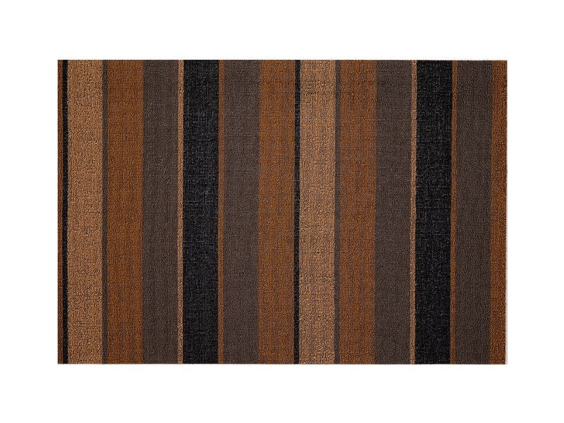 Chilewich Bolt Stripe Shag Mat, Honey