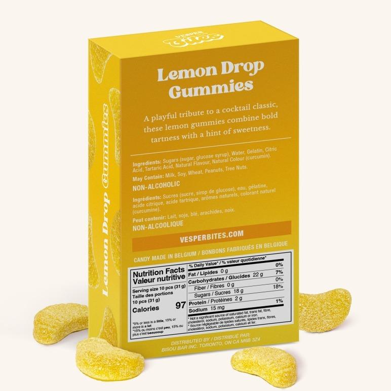 Lemon Drop Gummies — Alcohol-Free