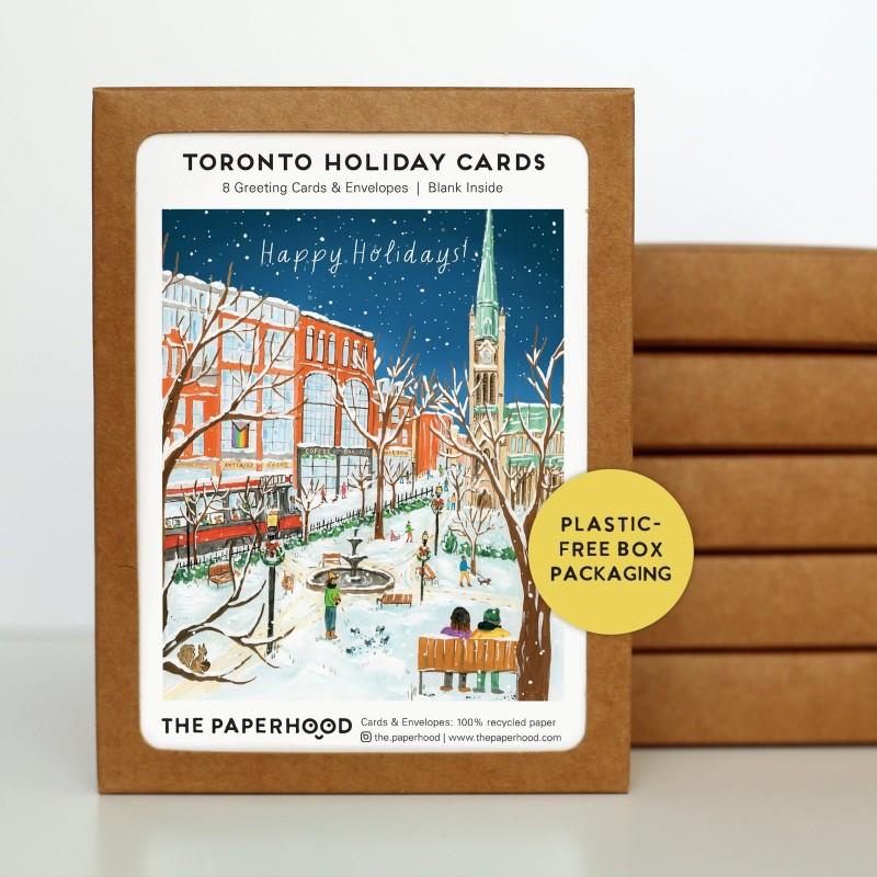 St James Park Holiday Greeting Cards, Box of 8