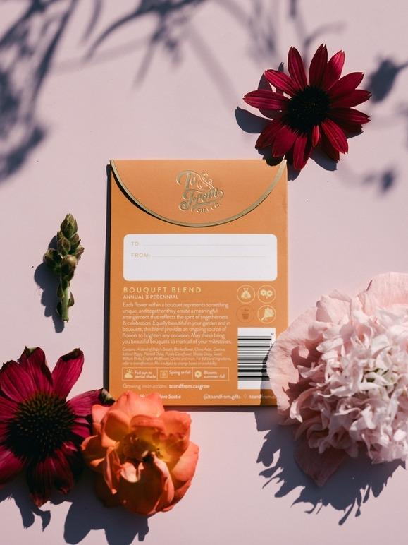 Grow Your Own Bouquet (Celebrate) - Floriography Seed Packet