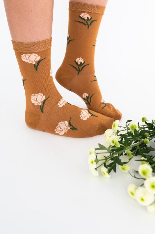 Blooming Flower Socks - Sm
