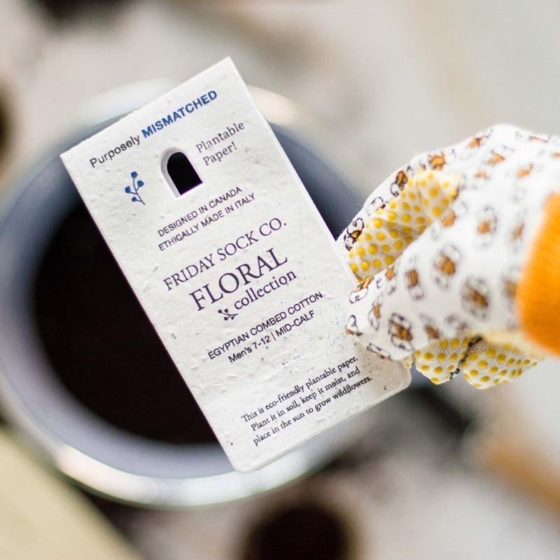 Sweet Pink Flower Socks - Sm