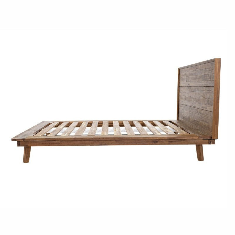 Gia Queen Bed - Warm Pecan