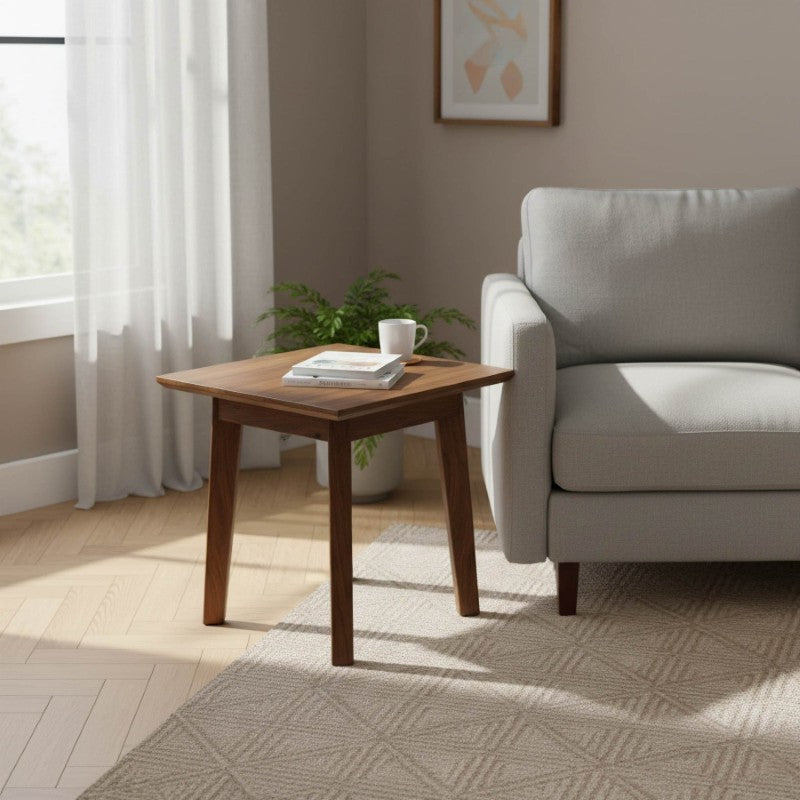 Gia Side Table - Warm Pecan