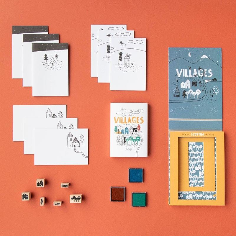 Villages Stamp Set