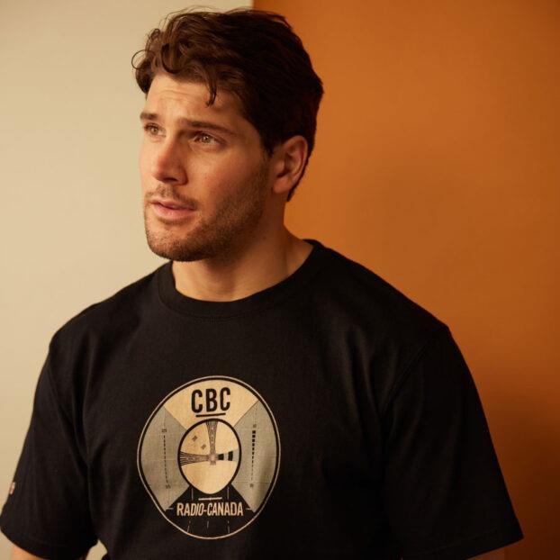 CBC Test Pattern T-shirt, Black