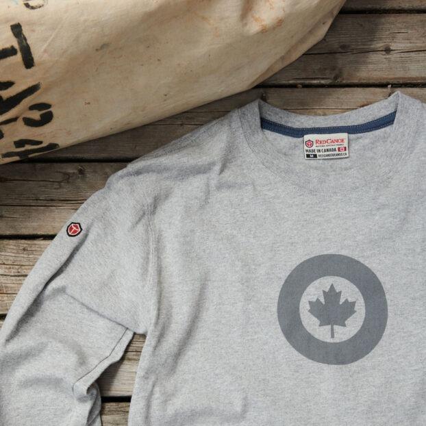 RCAF Long Sleeve T-shirt, Grey
