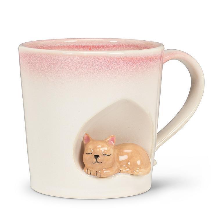 Ombre Taper 14oz Mug with Cat