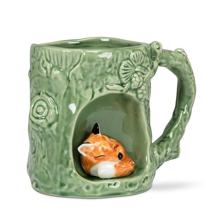 Tree Look Mug with Fox