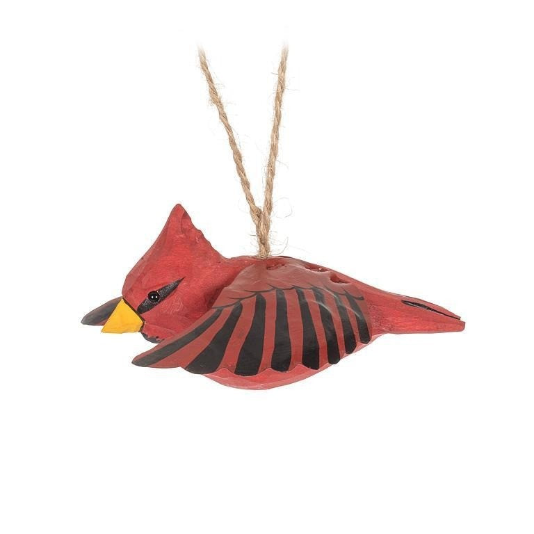 Flying Cardinal Ornament