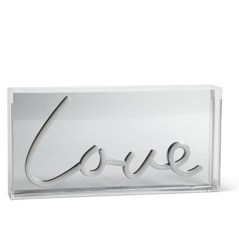 Love Neon LED Sign, 6" x 12"L