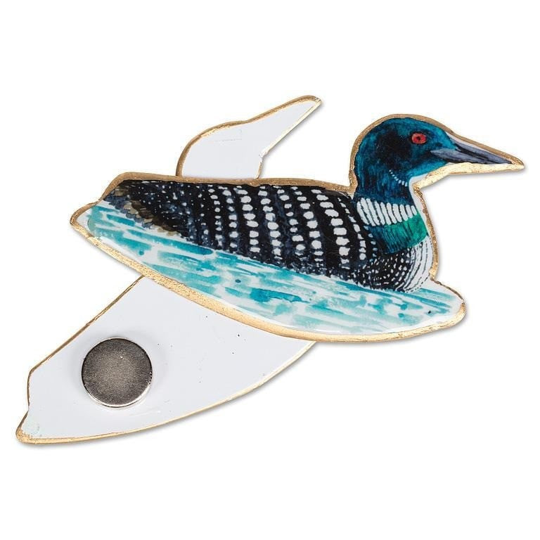 Loon 2 Sided Magnet