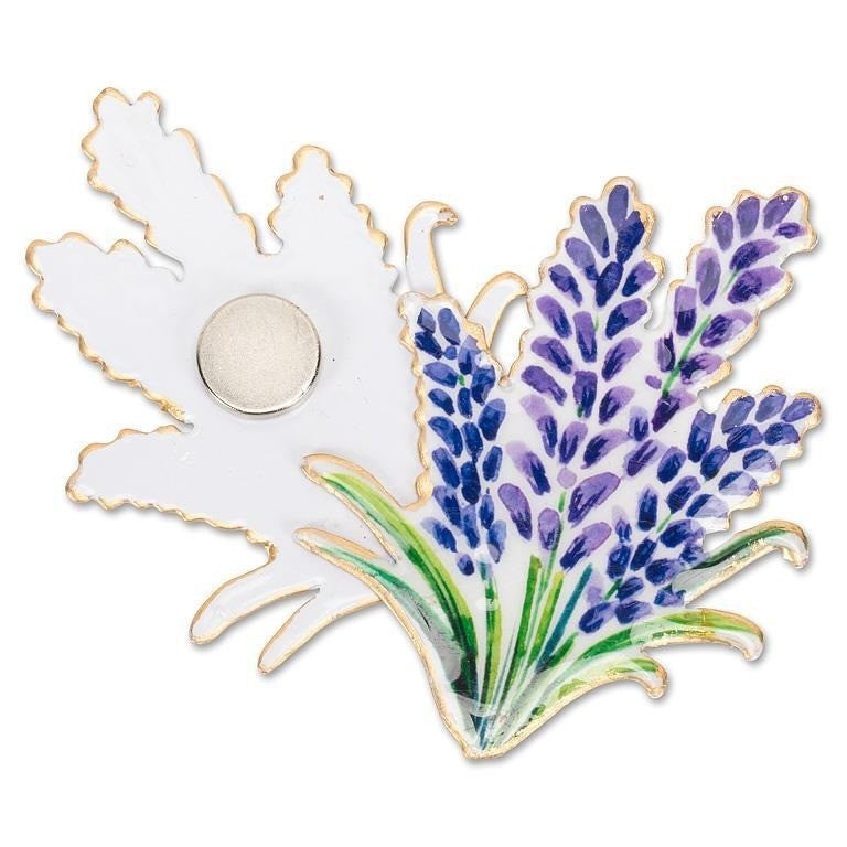 Lavender 2 Sided Magnet
