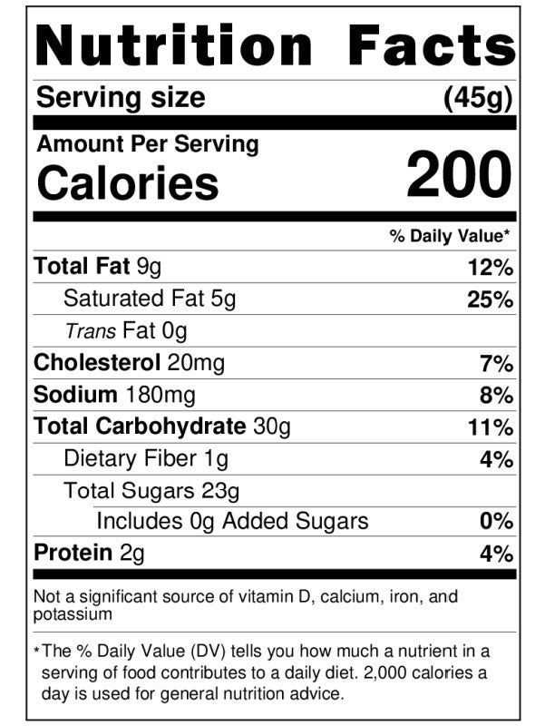 Cookie Monster Chocolate Coated Caramel Popcorn, 75g