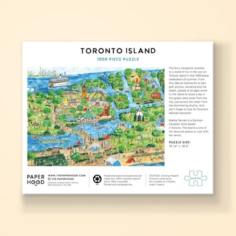 Toronto Island 1000 Piece Puzzle