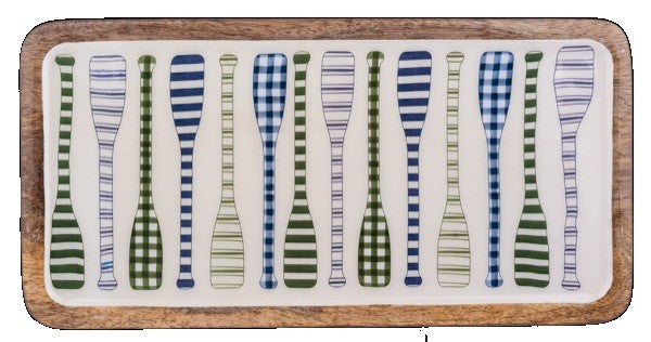 Rectangle Paddle Serving Tray, 14"L