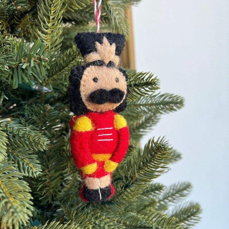 Felt Nutcracker Ornament