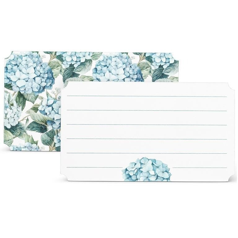 Hydrangea Mini Note Cards. 50 Pieces
