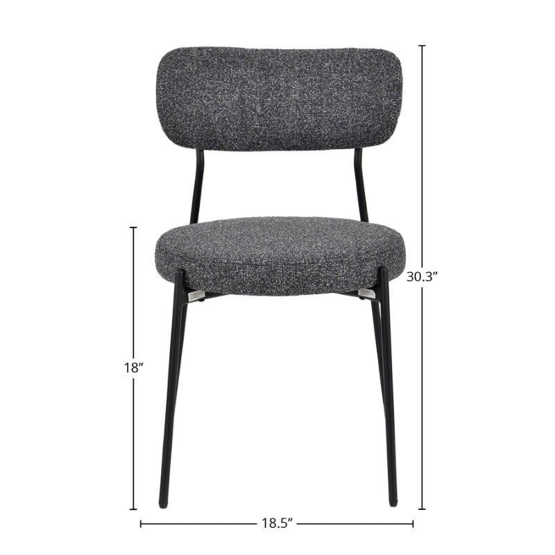Kai Dining Chair - Chunky Grey - Set of 4